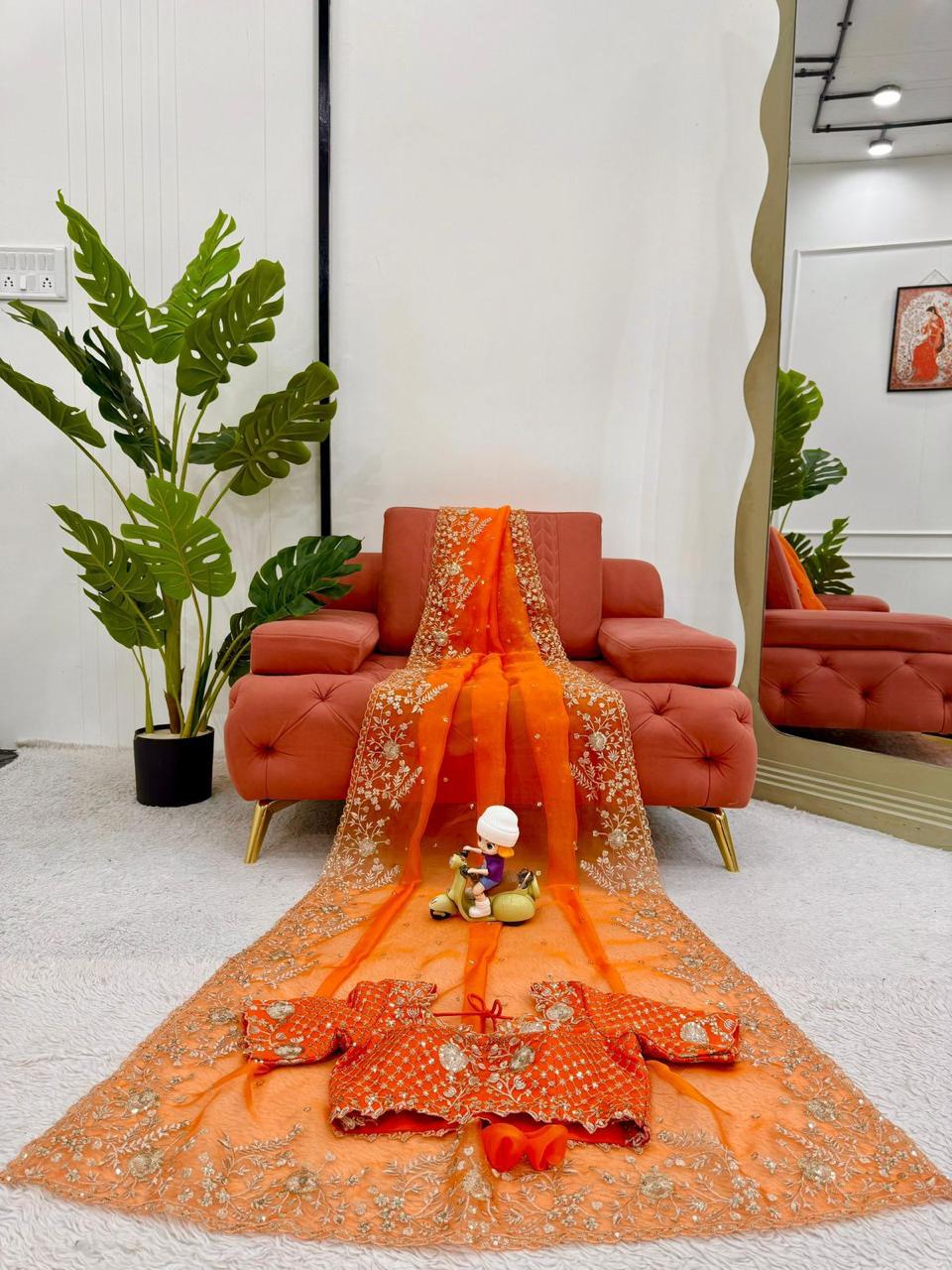 Organza Silk Saree