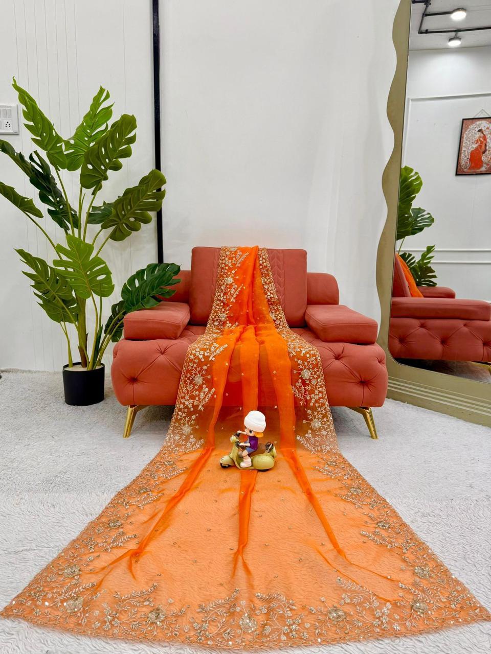Organza Silk Saree