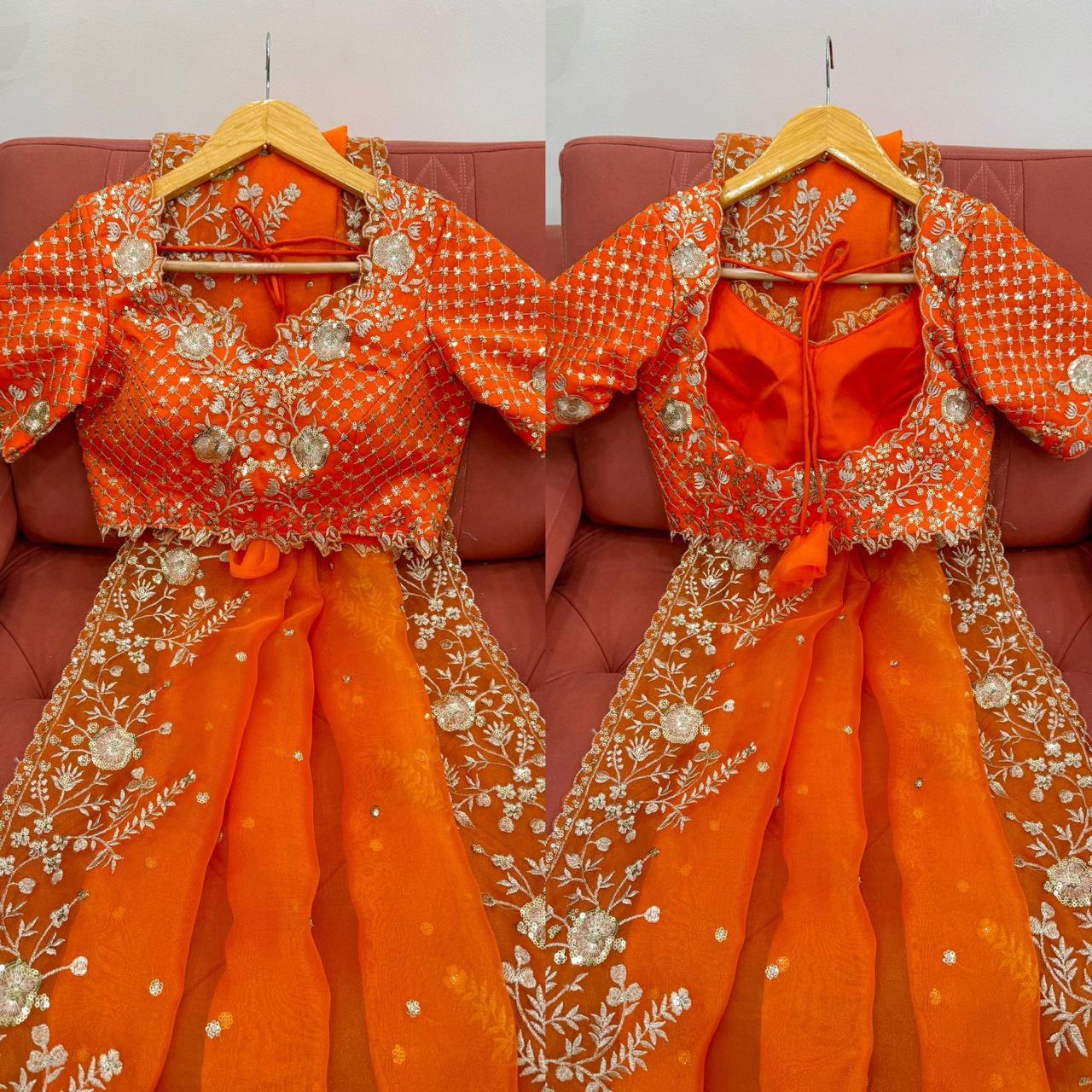 Organza Silk Saree