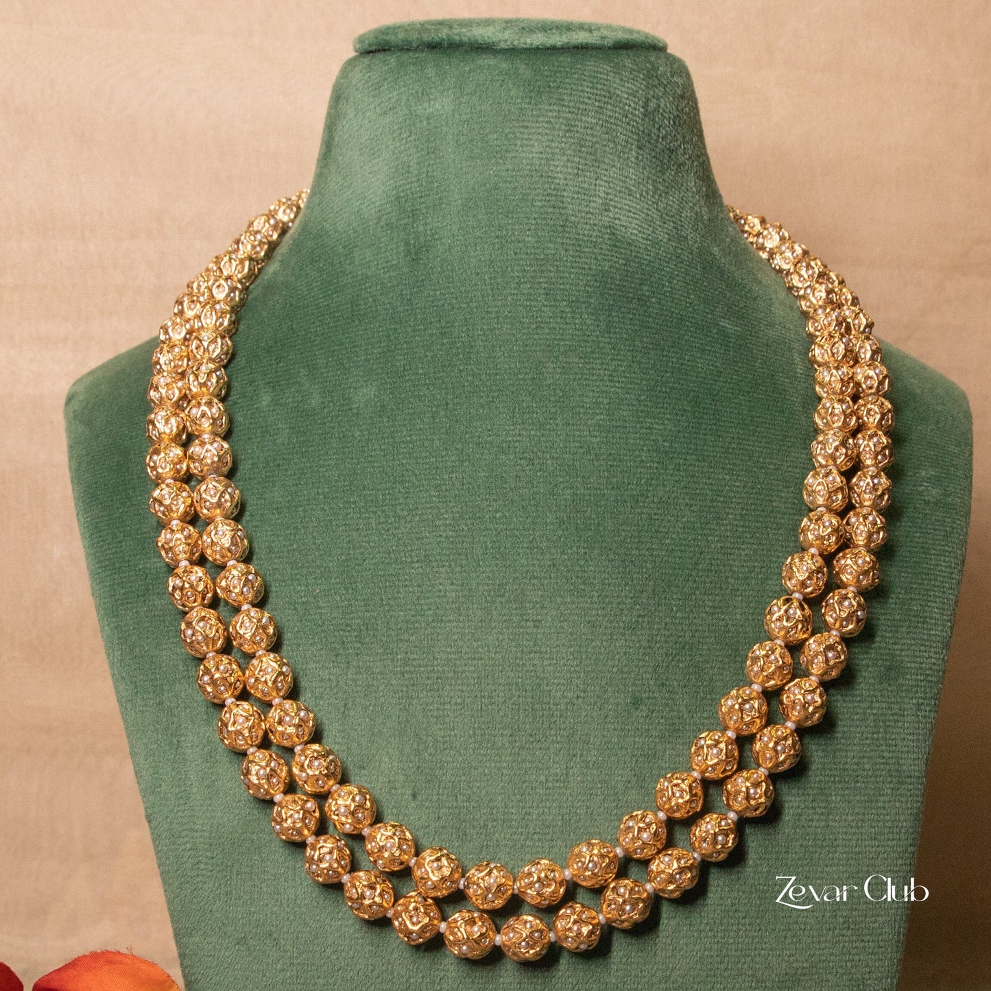 Zevar Club Pearl Matar Maala Necklace